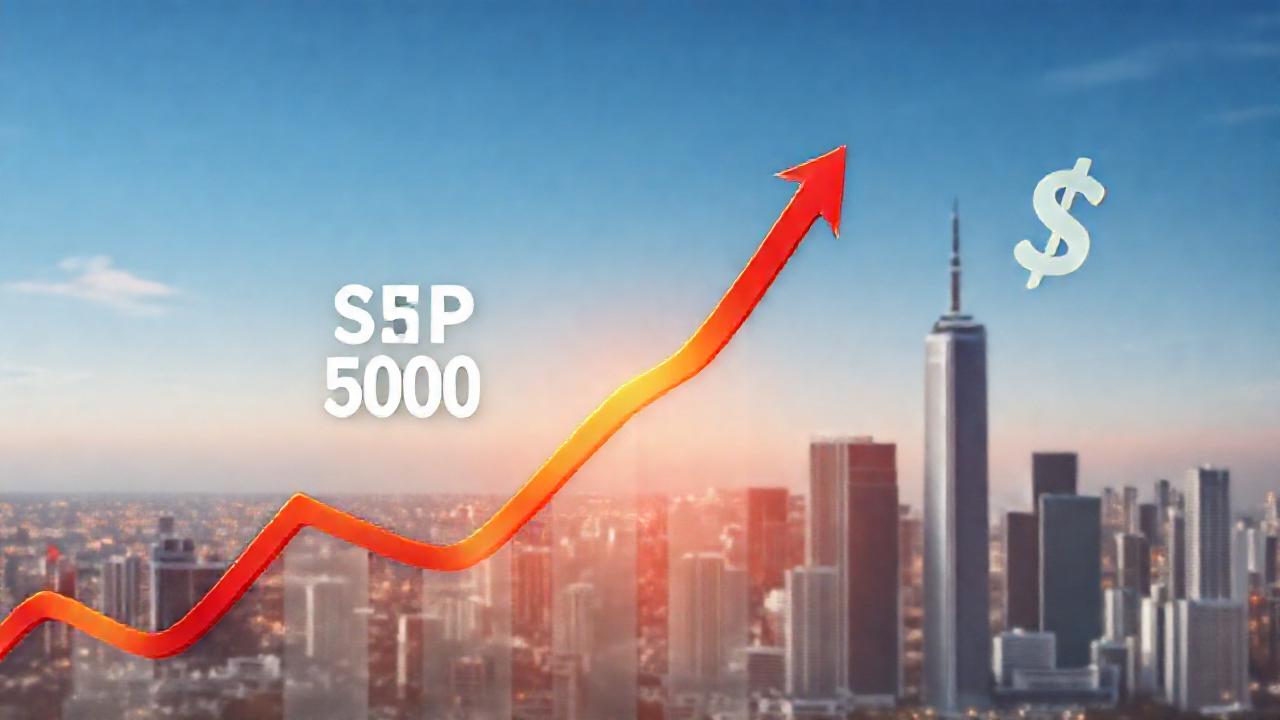 Gráficos financieros indican un mercado ascendente