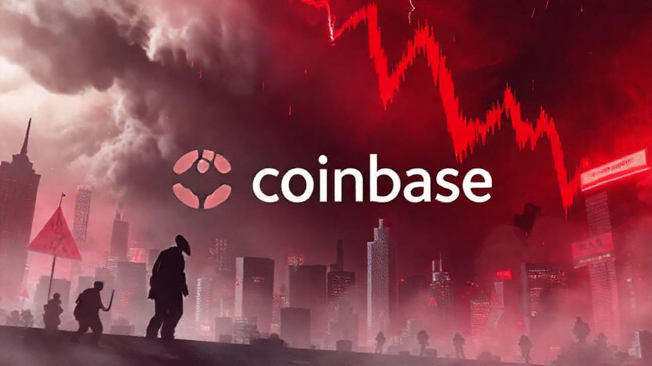 Coinbase: crisis financiera y desolación visual