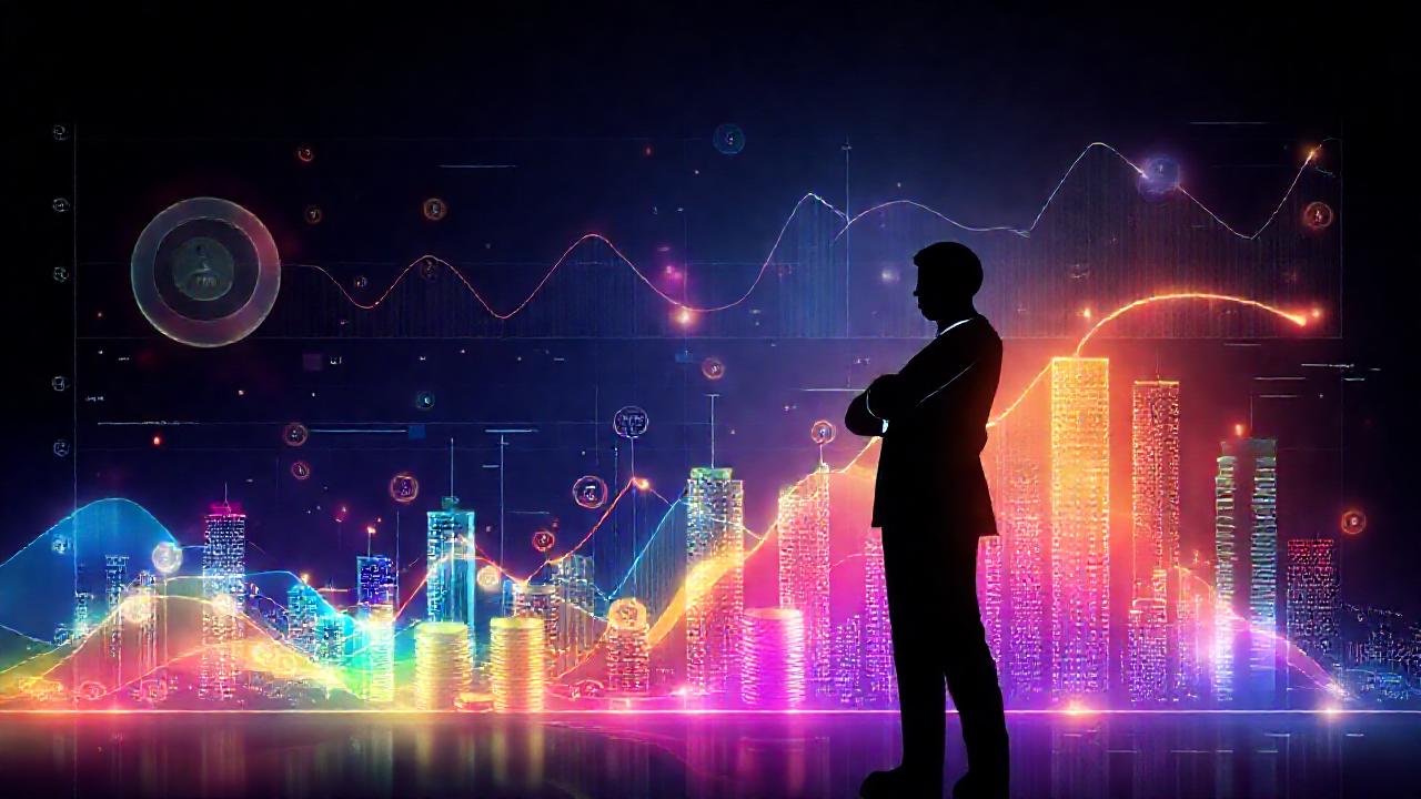 Gráficos cripto futuristas inspiran confianza