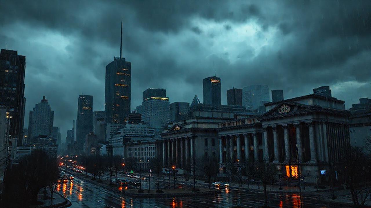 La ciudad digital se hunde en sombras