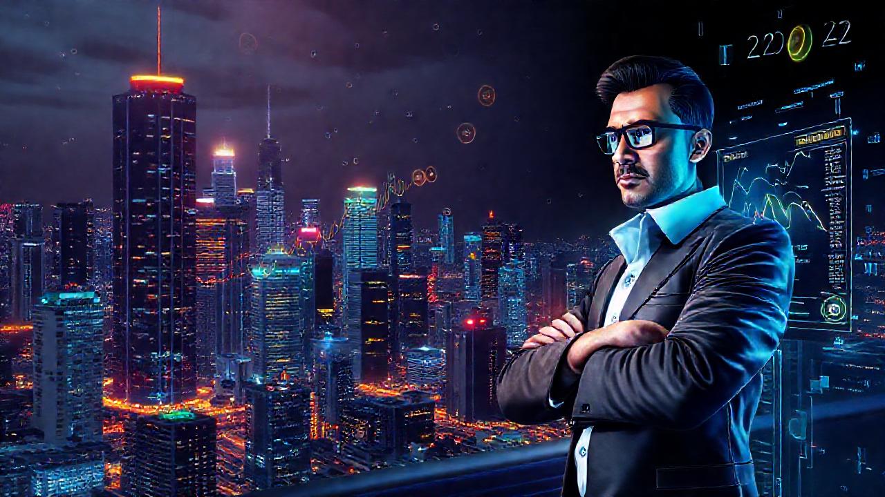 Ciudad futurista y comercio digital 2024