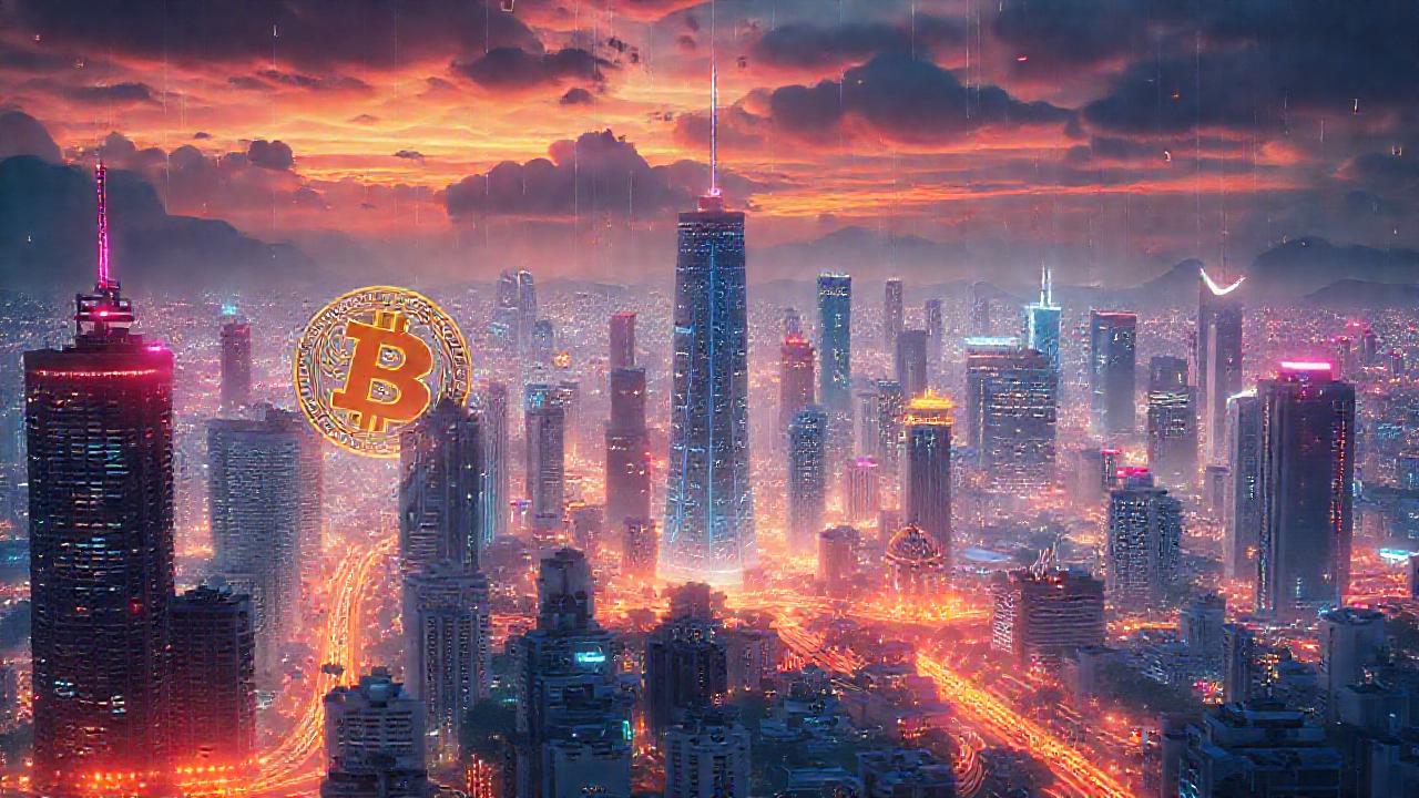 Ciudad futurista, Bitcoin y esperanza digital