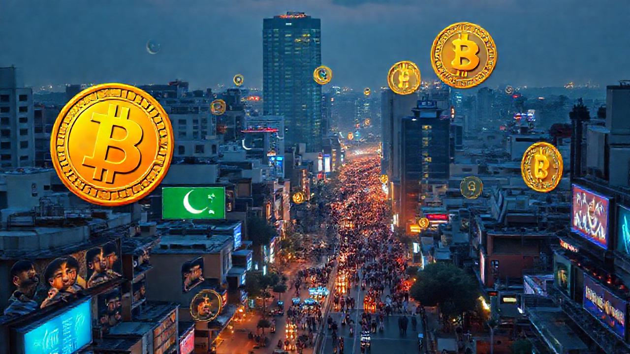 Ciudad pakistaní digitalmente esperanzadora y moderna