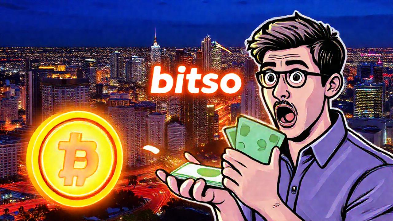 Bitso muestra una transferencia de cripto