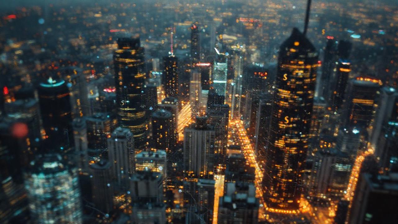 Ciudad digital fluye en caos sutil