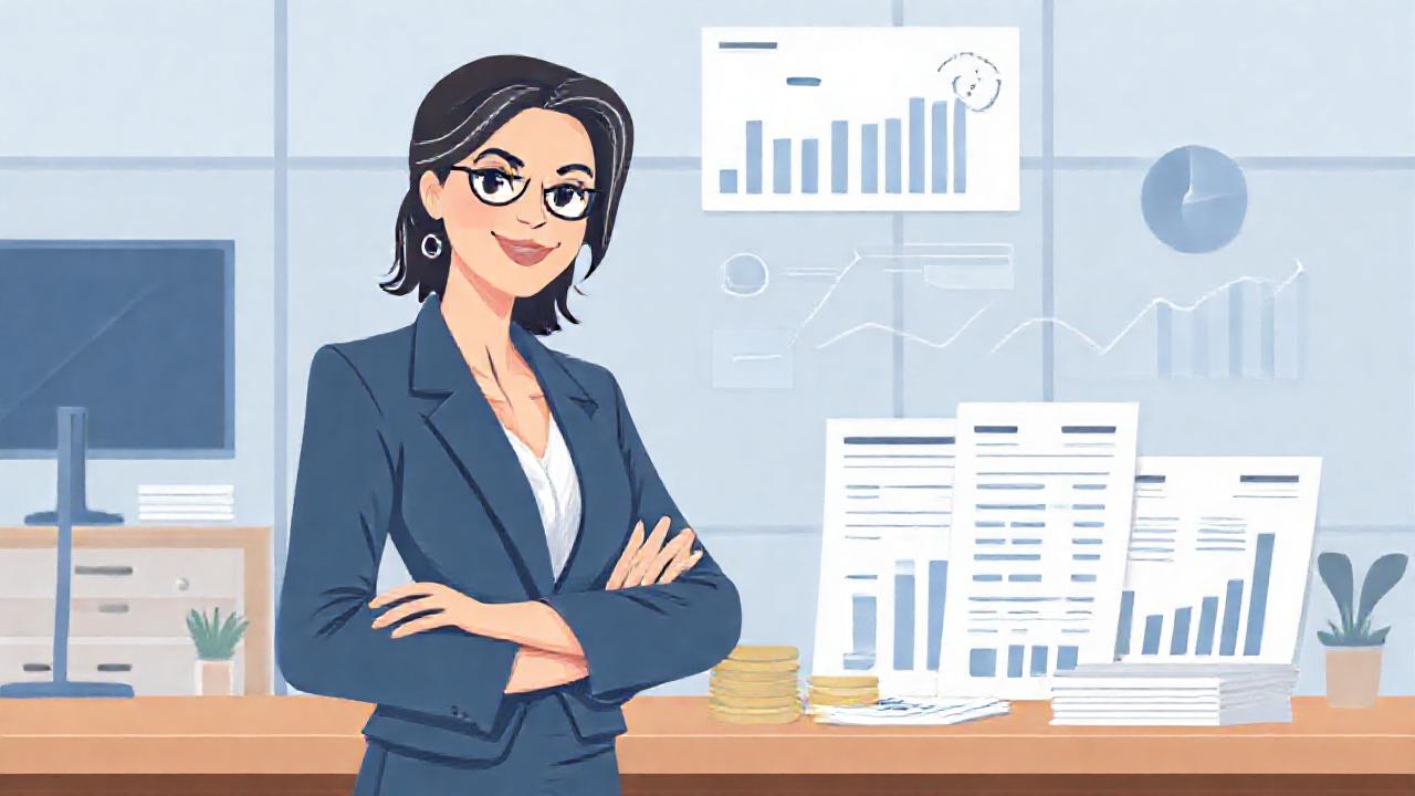 Finanzas corporativas representan éxito profesional moderno