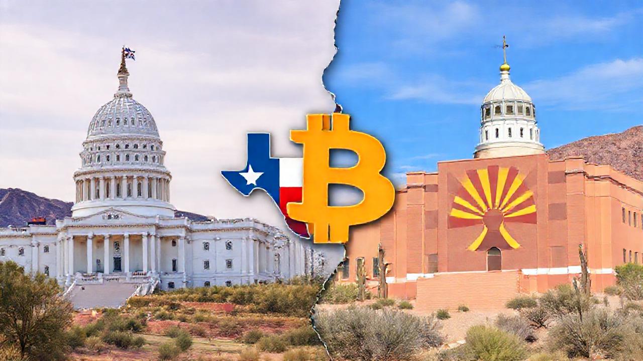 Gobernadores de Texas y Arizona: Bitcoin, Cripto y Leyes