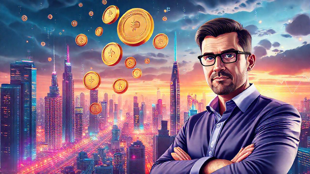 Ciudad futurista: inversión confiada y digital