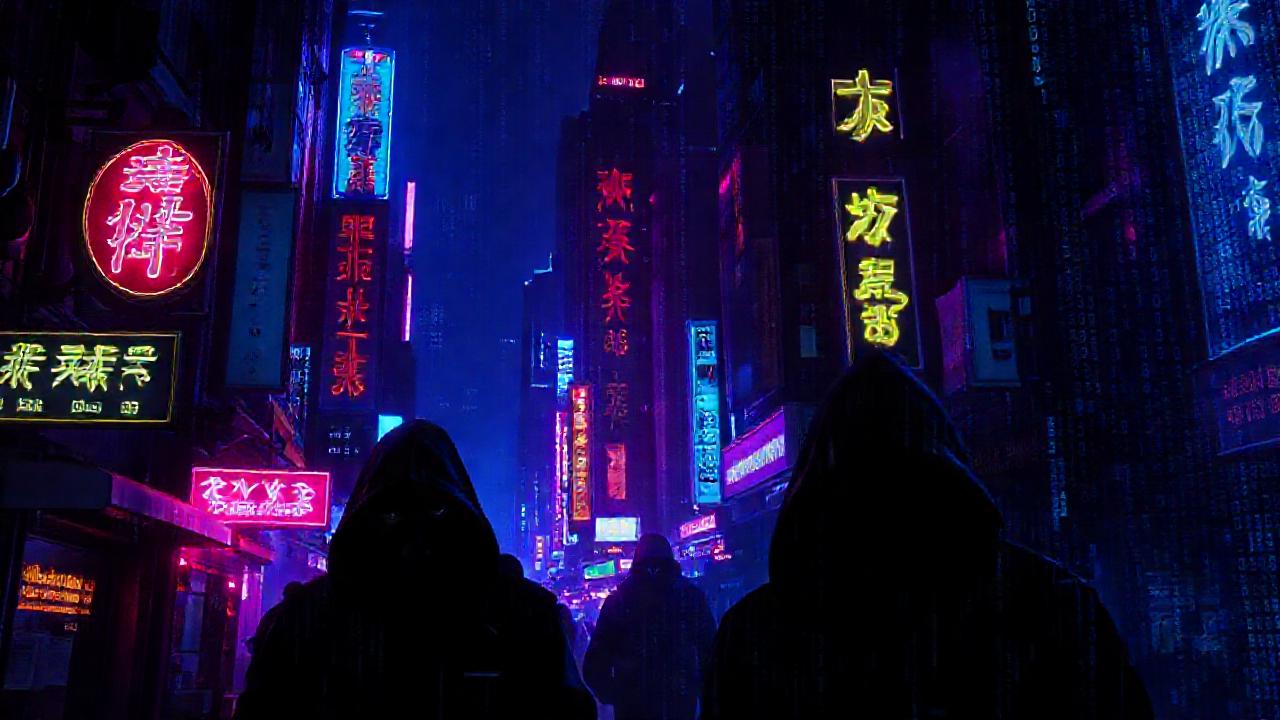 Ciudad digital oscura
