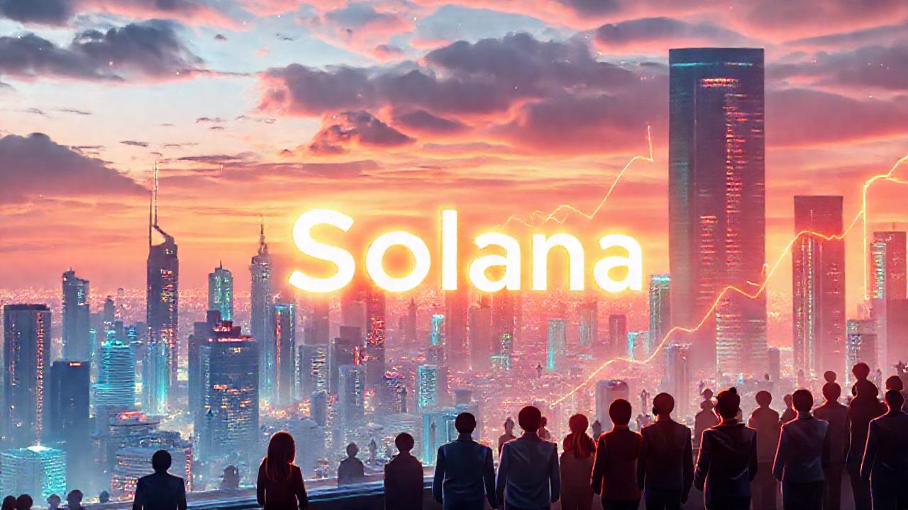 Ciudad futurista de innovación digital brillante