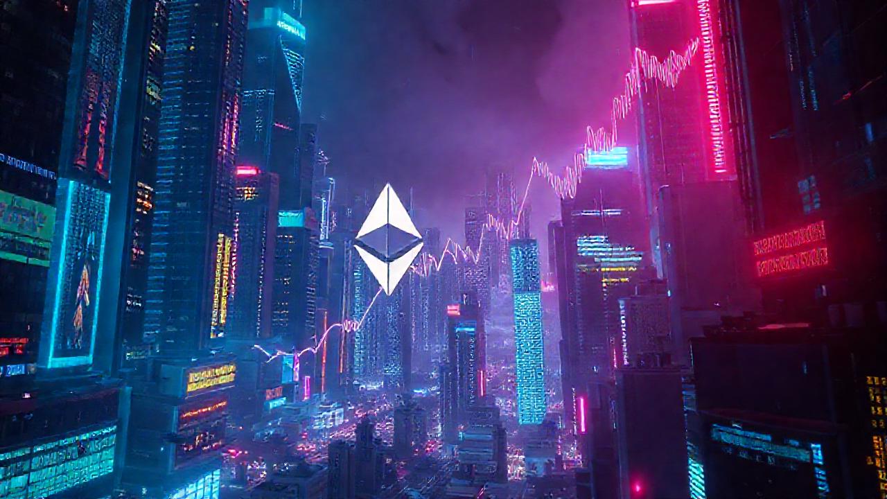 Ciudad futurista digital