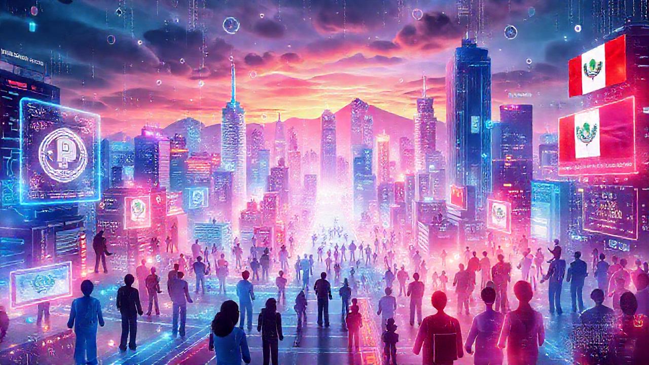 Ciudad futurista, tecnología y democracia peruana