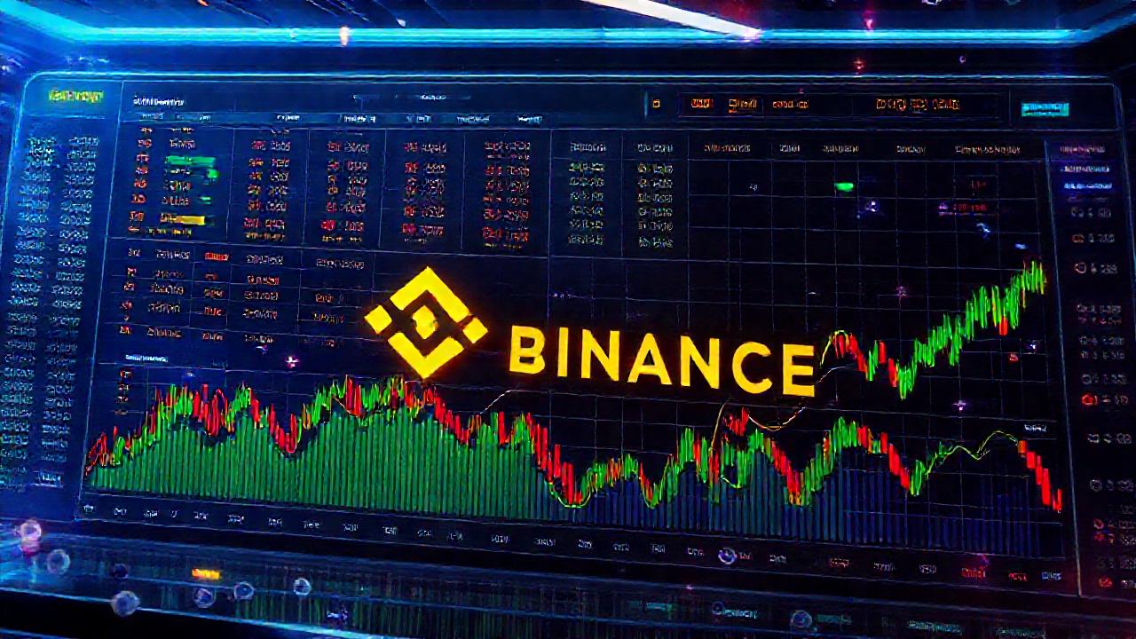 Interfaz futurista visualiza cripto opciones
