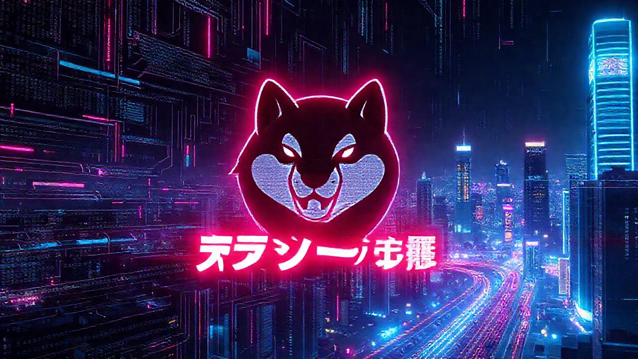 Cyberpunk digital arte futurista y vibrante