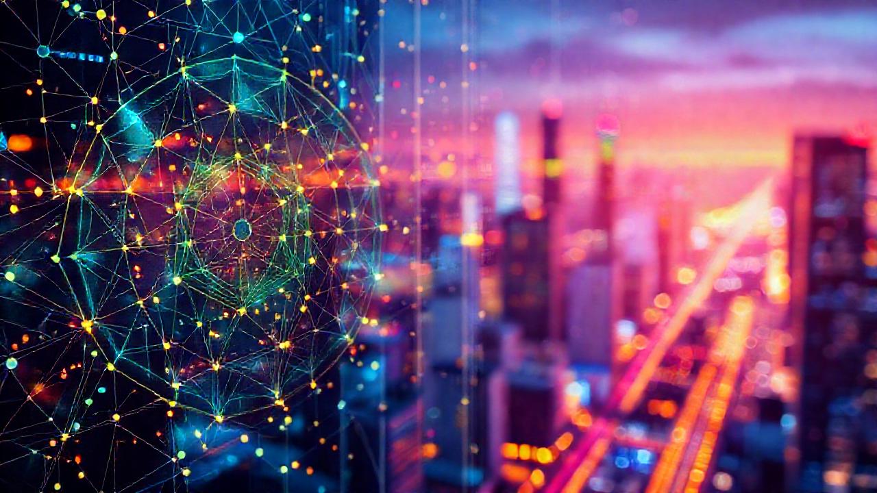 Arte digital futurista e inteligente